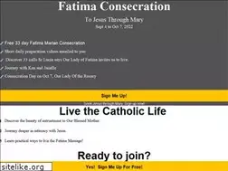 Sites similar to fatimaconsecration.org