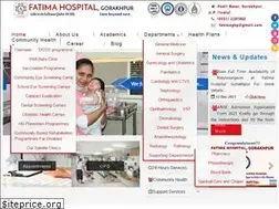 Sites similar to fatimahospitalgkp.com
