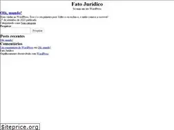 Sites similar to fatojuridico.com