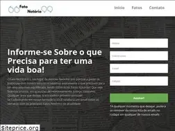 Sites similar to fatonotorio.com.br