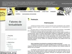 Sites similar to fatoresdetextualidade.blogspot.com