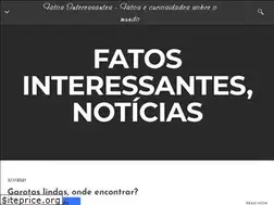 Sites similar to fatosinteressantes.weebly.com