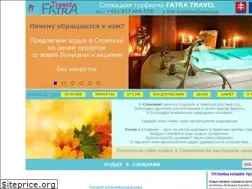Sites similar to fatra-travel.com