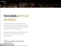 Sites similar to fatrade.hu