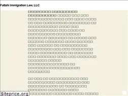 Sites similar to fattahi-law.com