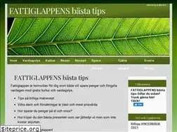 Sites similar to fattiglappen.com