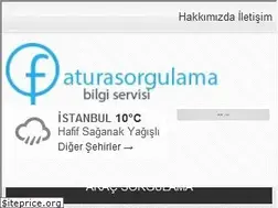 Sites similar to faturasorgulama.com
