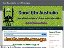 Sites similar to fatwa.org.au