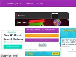Sites similar to faucetdoguecoin.pw