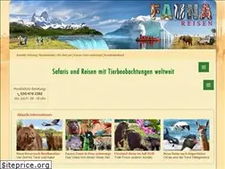 Sites similar to fauna-reisen.de