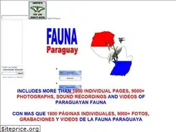 Sites similar to faunaparaguay.com