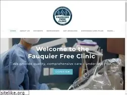 Sites similar to fauquierfreeclinic.org