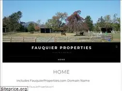 Sites similar to fauquierproperties.com