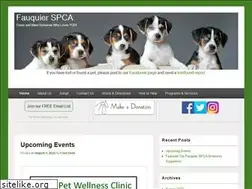 Sites similar to fauquierspca.com