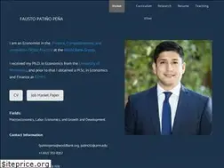 Sites similar to faustopatino.com