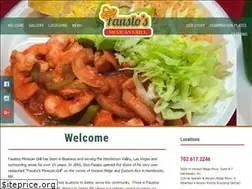 Sites similar to faustosmexicangrill.com