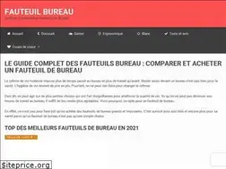 Sites similar to fauteuilbureau.net