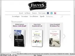 Sites similar to fauves-editions.fr