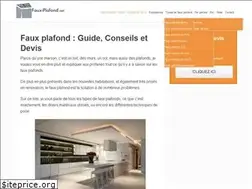 Sites similar to faux-plafond.net