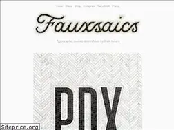 Sites similar to fauxsaics.com