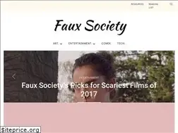 Sites similar to fauxsociety.com
