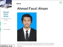 Sites similar to fauziahsan.name