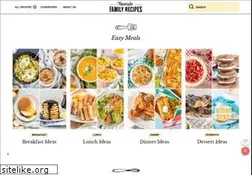 Sites similar to favfamilyrecipes.com