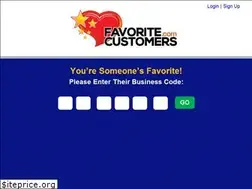 Sites similar to favoritecustomers.com