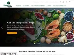 Sites similar to favoritefoods.com