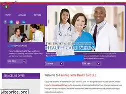 Sites similar to favoritehomehealth.com