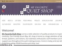 Sites similar to favoritequiltshop.com