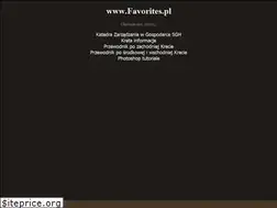 Sites similar to favorites.pl