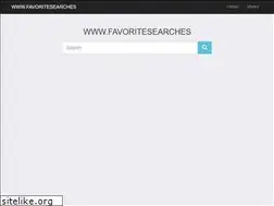 Sites similar to favoritesearches.com