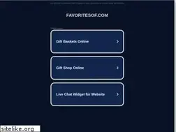 Sites similar to favoritesof.com