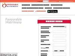 Sites similar to favourablematrimony.com
