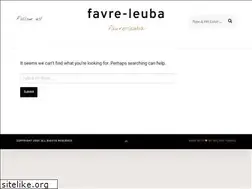 Sites similar to favre-leuba.nl