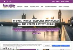 Sites similar to fawcettsociety.org.uk