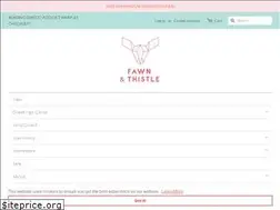 Sites similar to fawnandthistle.com