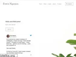Sites similar to fawnnguyen.com