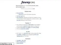 Sites similar to fawny.org