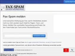 Sites similar to fax-spam.de