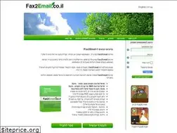 Sites similar to fax2email.co.il
