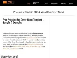 Sites similar to faxcoversheet.info