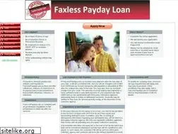 Sites similar to faxlesspaydayloan.ca