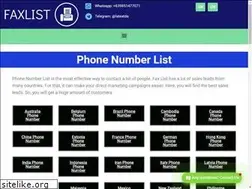 Sites similar to faxlist.club