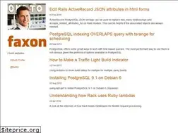 Sites similar to faxon.org