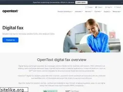 Sites similar to faxsolutions.opentext.com