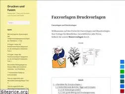 Sites similar to faxvorlagen-druckvorlagen.de