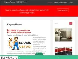 Sites similar to fayansustalari.gen.tr