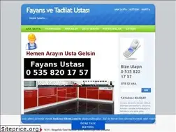 Sites similar to fayansustasiistanbul.tr.gg